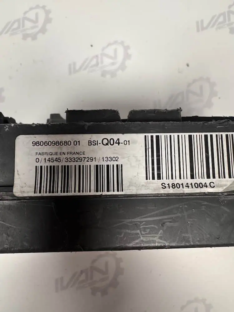 Body Computer BCM/BSI Citroen C4 Picasso - 9806098680