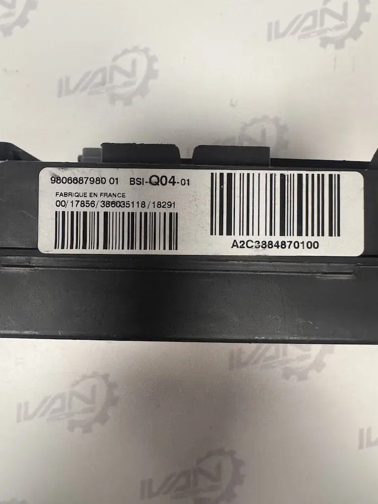Body Computer BSI Citroen C4 - 9806687980