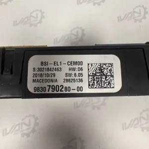 Body Computer BSI Citroen C3 - 9830790280