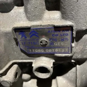 Cambio automatico Citroen/Peugeot 1.6 HDI - TF71SC - 20GE53