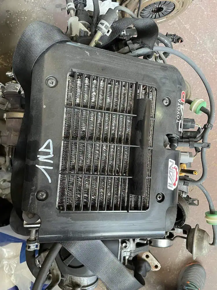motore-1ND-1 ****Motore 1ND - Toyota Yaris Mk2 1.4 diesel