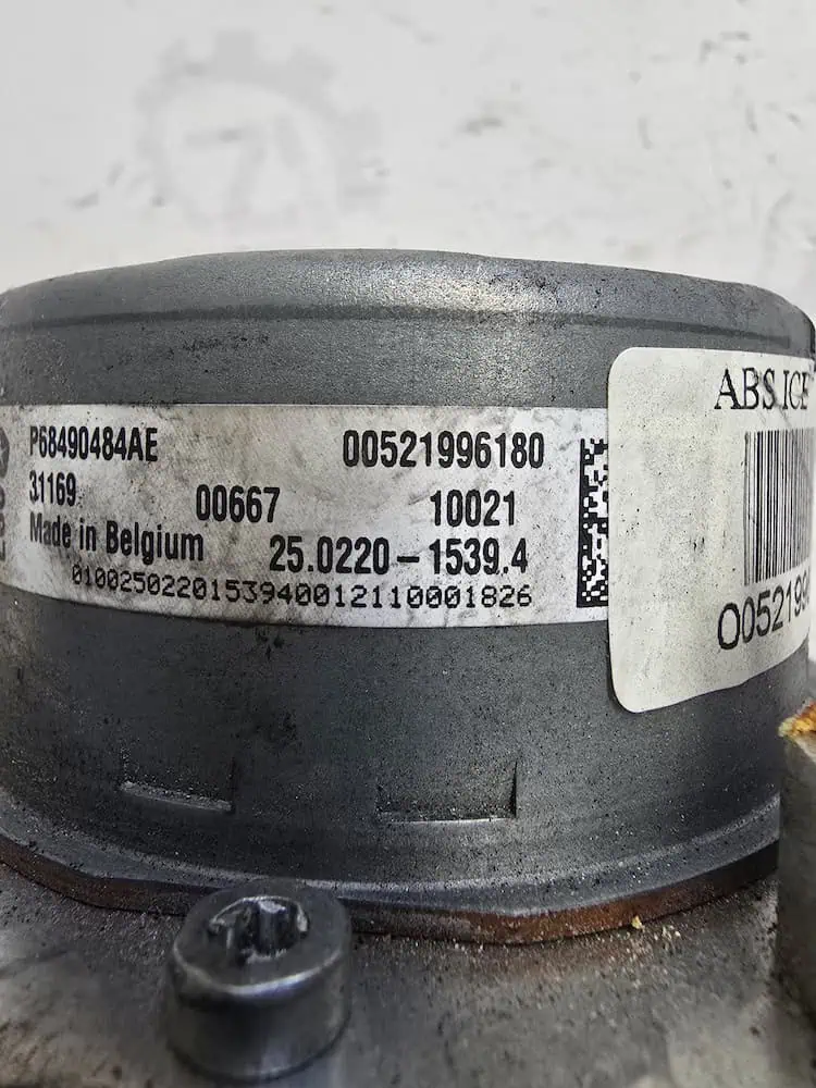 Centralina Pompa ABS Jeep Compass - 00521996180