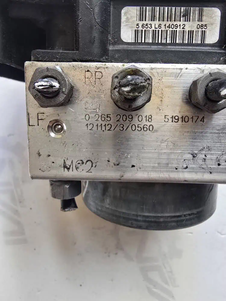 0265209018-3 Centralina Pompa ABS Fiat Grande Punto - 0265209018