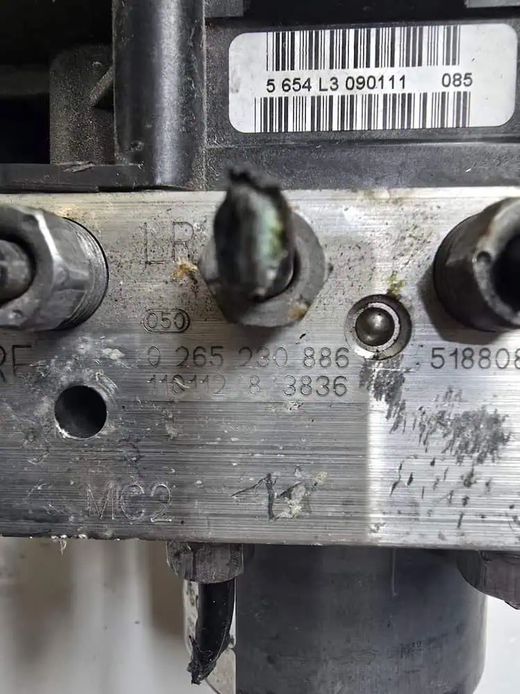 Centralina Pompa ABS Fiat 500 - 0265230886
