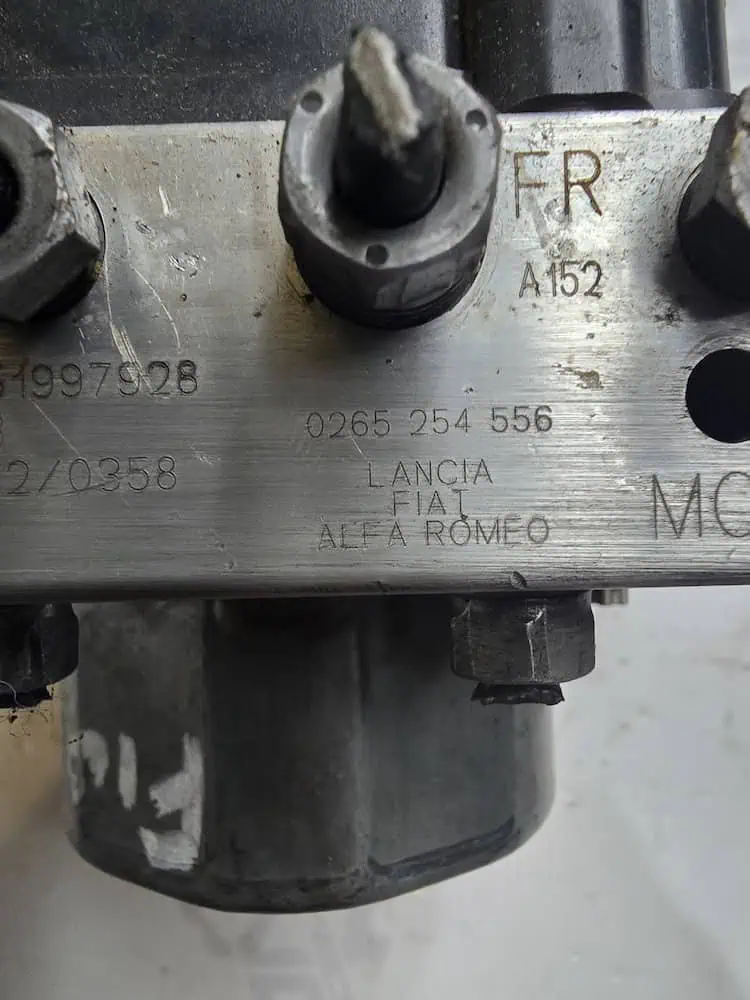 Centralina Pompa ABS Fiat Fiorino - 0265254556