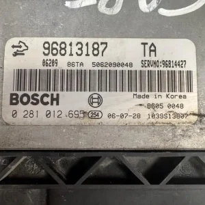 0281012695-2 Centralina Motore Chevrolet Captiva Usata - 0281012695