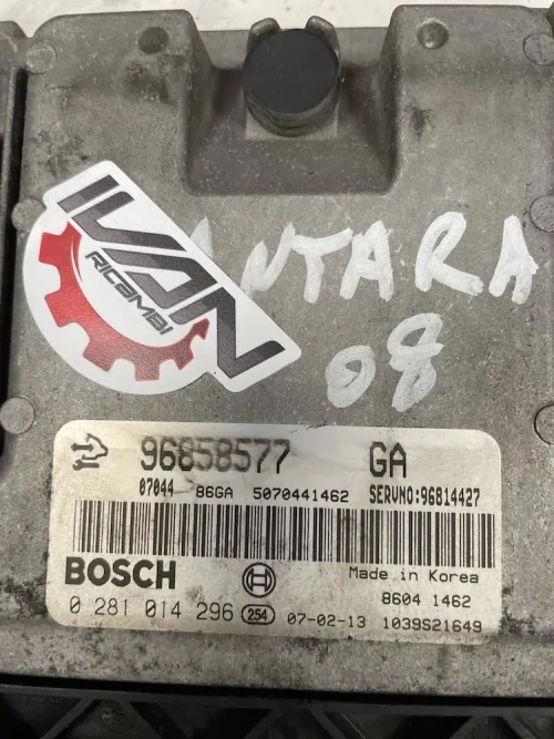 0281014296-1 Centralina Motore Chevrolet Captiva 2.0 CDTI - 0281014296