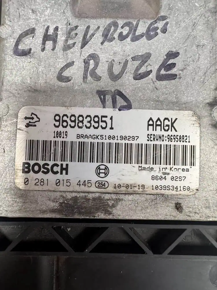 Centralina Motore Chevrolet Cruze 2.0 CRDI - 0281015445