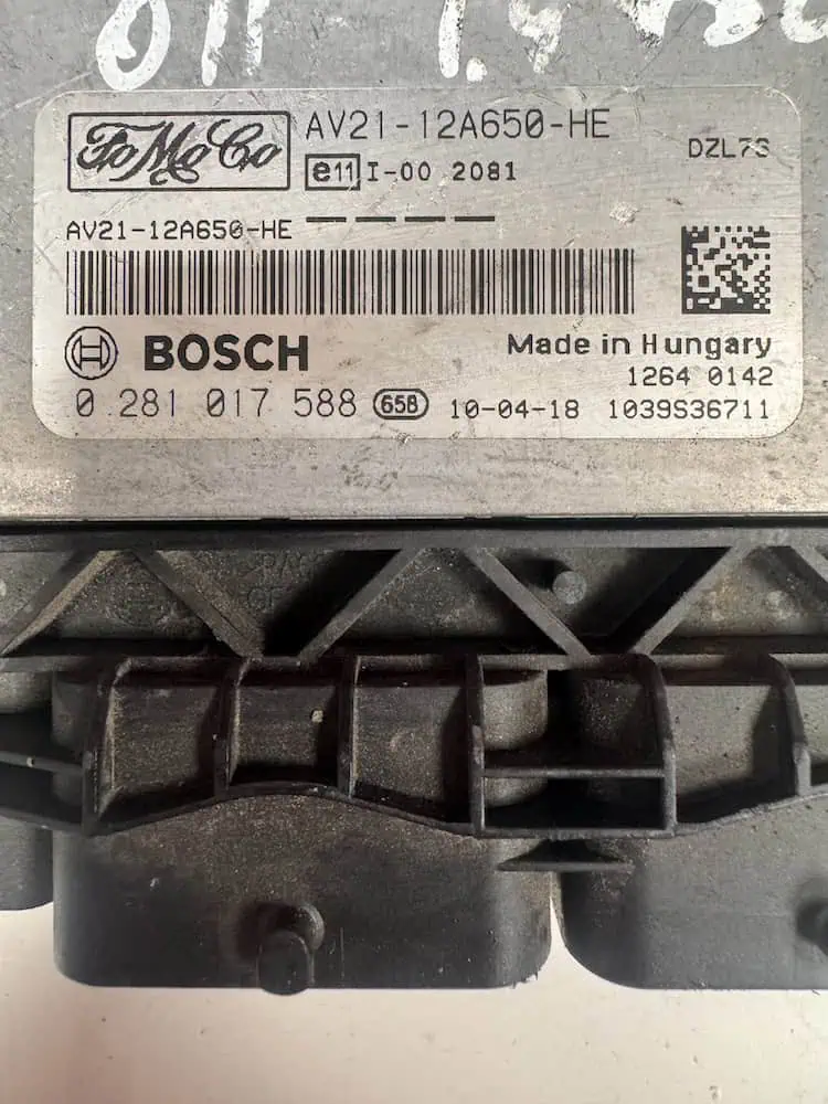 Centralina Motore Ford Fiesta 1.6 TDCI - 0281017588