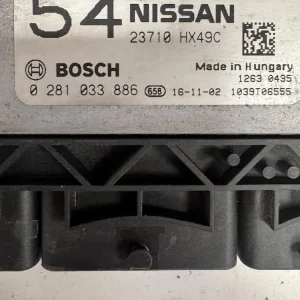 Centralina Motore Nissan Qashqai II (J11 J11) - 0281033886