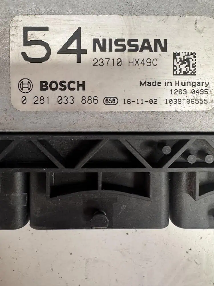 Centralina Motore Nissan Qashqai II (J11 J11) - 0281033886