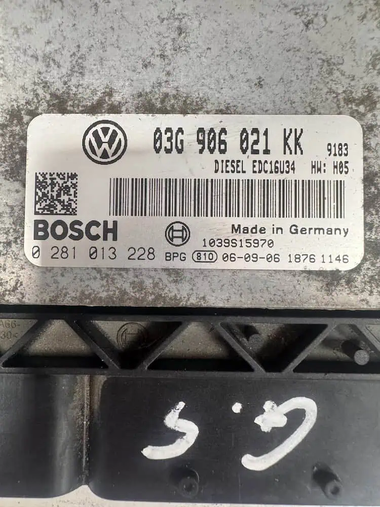 03G906021KK-2 Centralina Motore Volkswagen Golf V - 03G906021KK