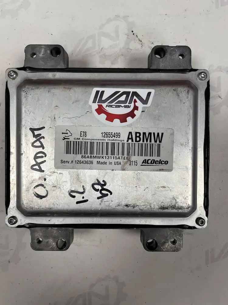 Centralina Motore Opel Adam 1.2 Benzina - 12655499