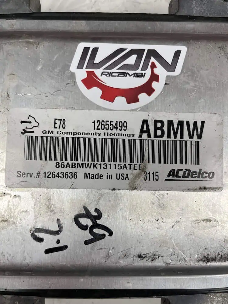 Centralina Motore Opel Adam 1.2 Benzina - 12655499