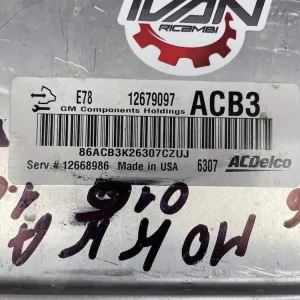 12679097-2 Centralina Motore Opel Mokka 1.4 - 12679097