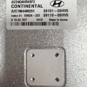 3910103HV5-2 Centralina Motore Hyundai Ioniq Elektro - 3910103HV5