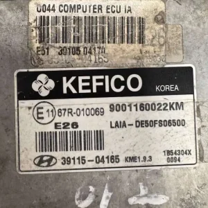 Centralina Motore Hyundai i10 - 3911504165