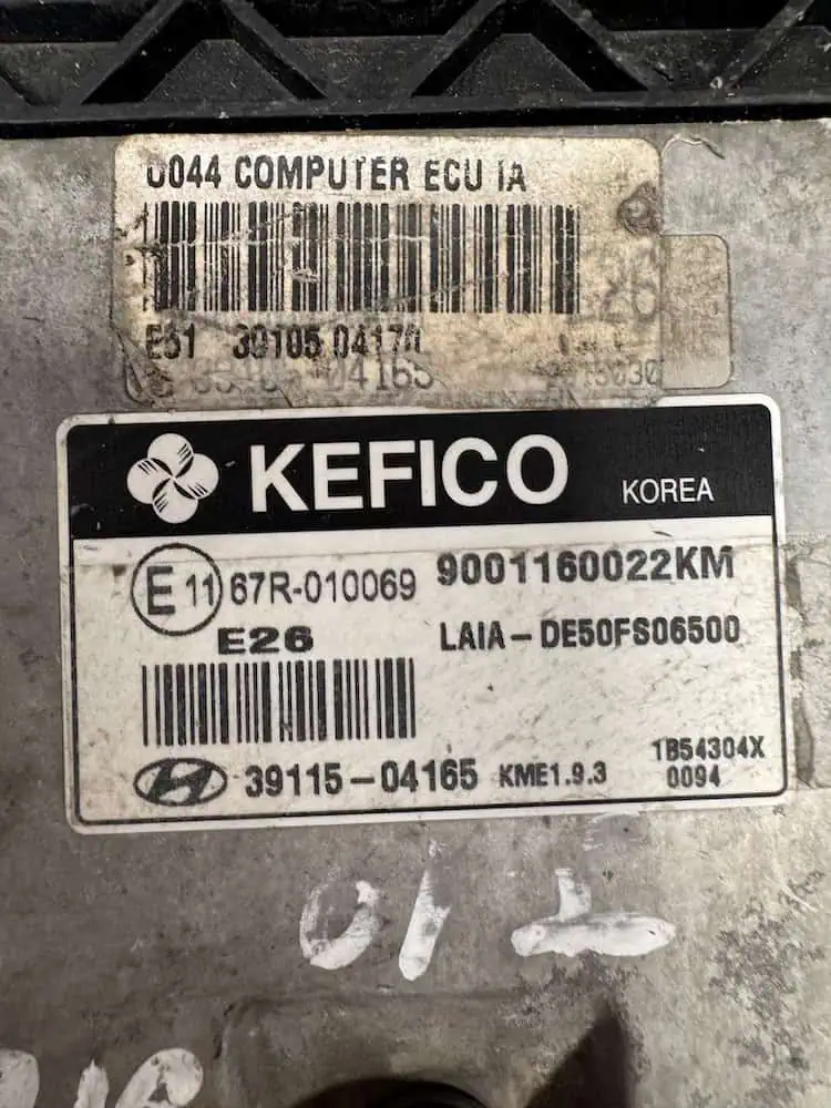 Centralina Motore Hyundai i10 - 3911504165