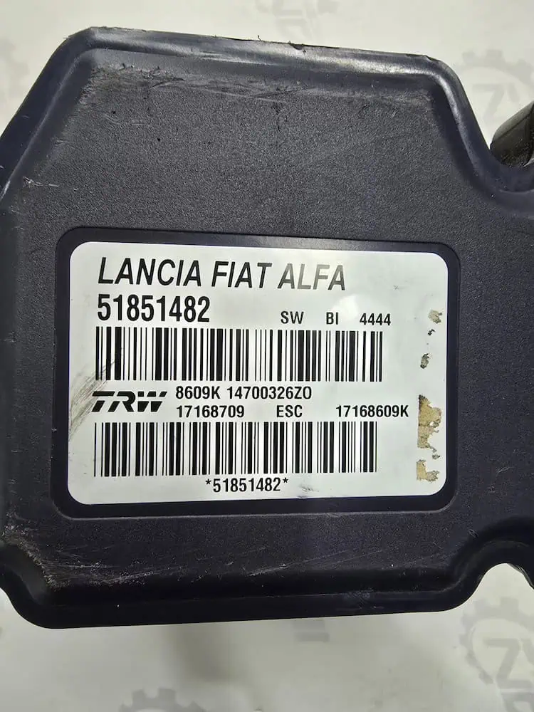 Centralina Pompa ABS Lancia Delta Serie 3 - 51851482