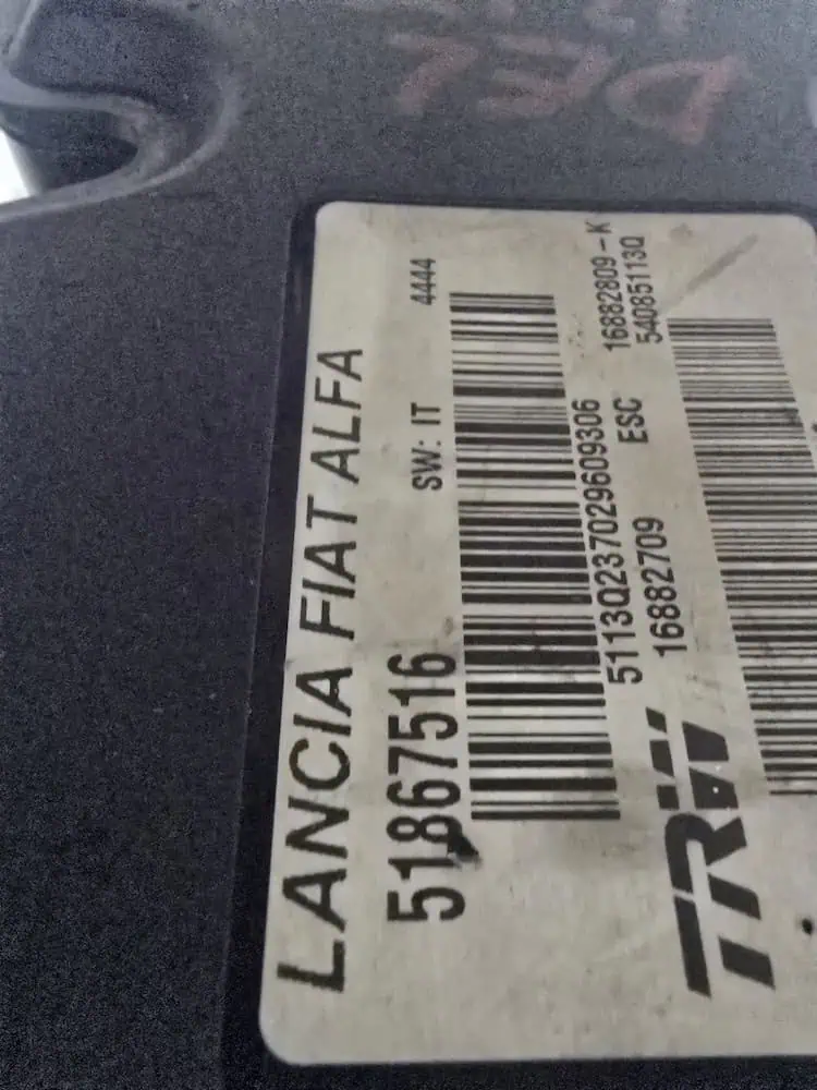 Centralina Pompa ABS Lancia Delta III - 51867516