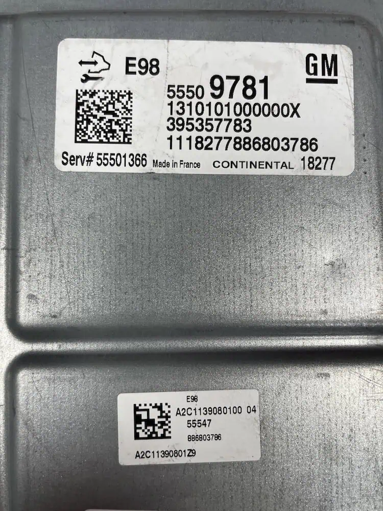 Centralina Motore Opel Mokka X Diesel - 55509781