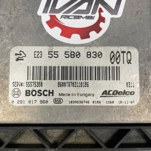 55580830-2 Centralina Motore Opel Corsa D - 55580830