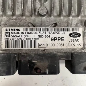 5WS40078H-T-2 Centralina Motore Ford Fiesta 5° Serie - 5WS40078H-T