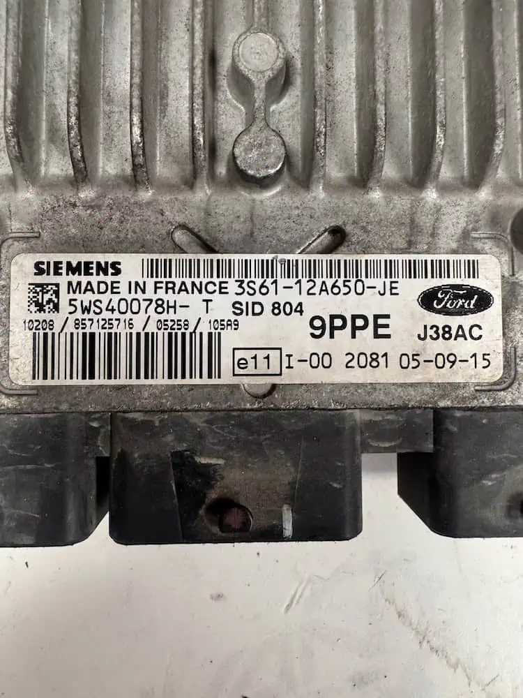 5WS40078H-T-2 Centralina Motore Ford Fiesta 5° Serie - 5WS40078H-T