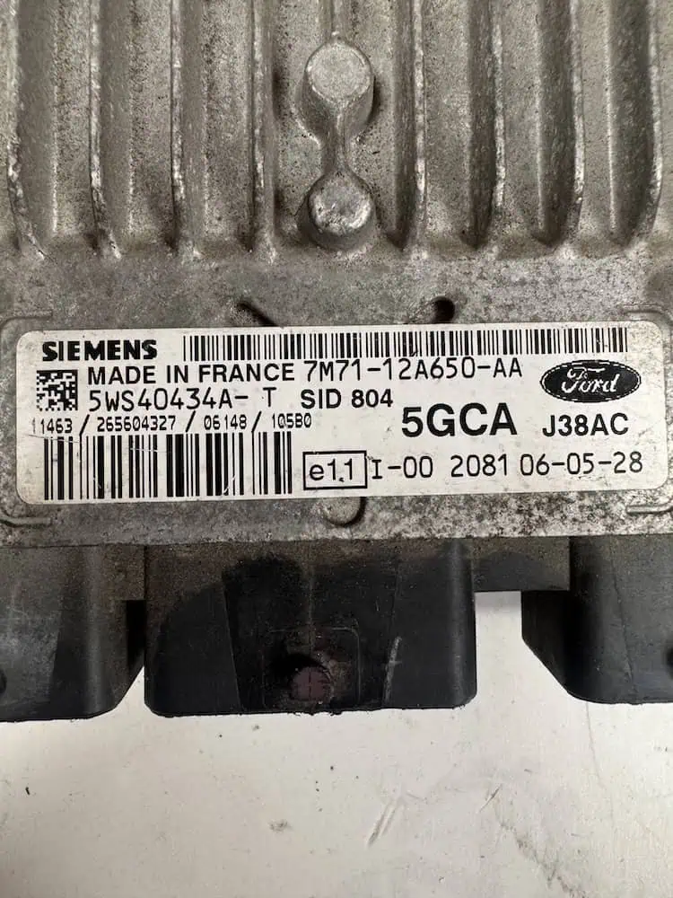 Centralina Motore Mazda 2 Berlina 1° Serie - 5WS40434A-T
