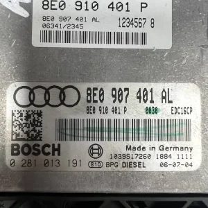 8EO907401AL-2 Centralina Motore Audi A4 3.0 TDI - 8EO907401AL