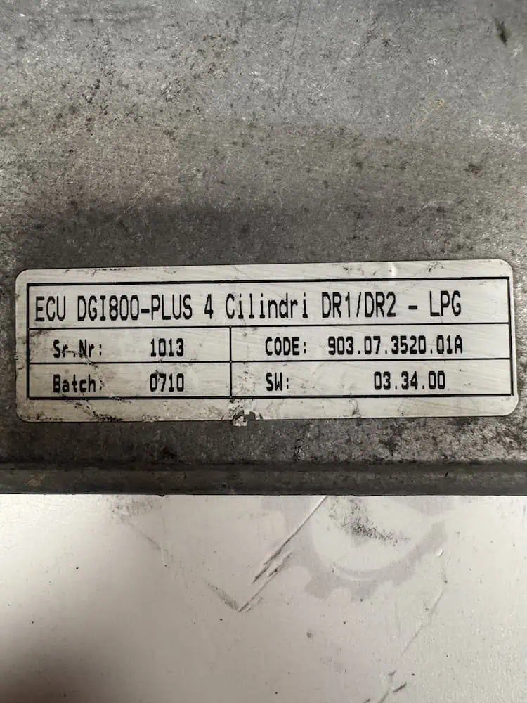 90307352001A-2 Centralina Motore DR Dr1 1° Serie - 90307352001A