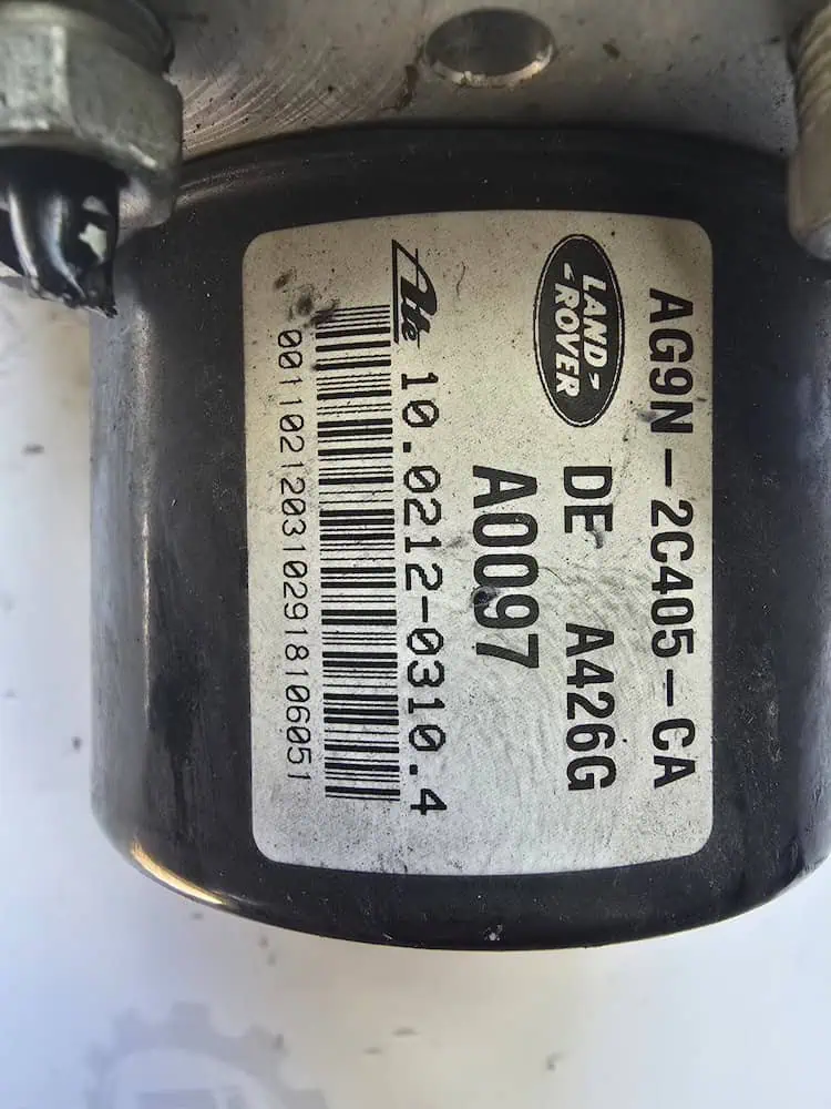 Centralina Pompa ABS Land Rover Freelander 2 - AG9N2C405CA