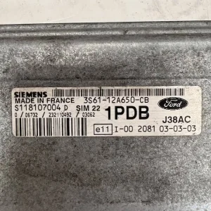 S118107004D-2 Centralina Motore Ford Fiesta Usata - S118107004D