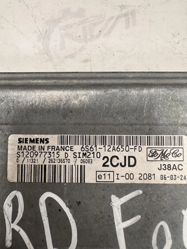 Centralina/Modulo Motore Ford Fiesta - S120977315D