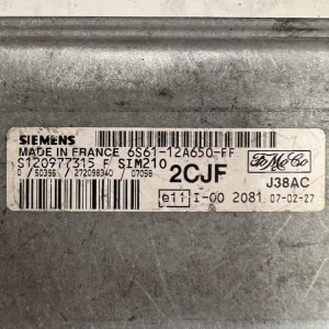 S120977315F-2 Centralina Motore Ford Fiesta Fusion - S120977315F