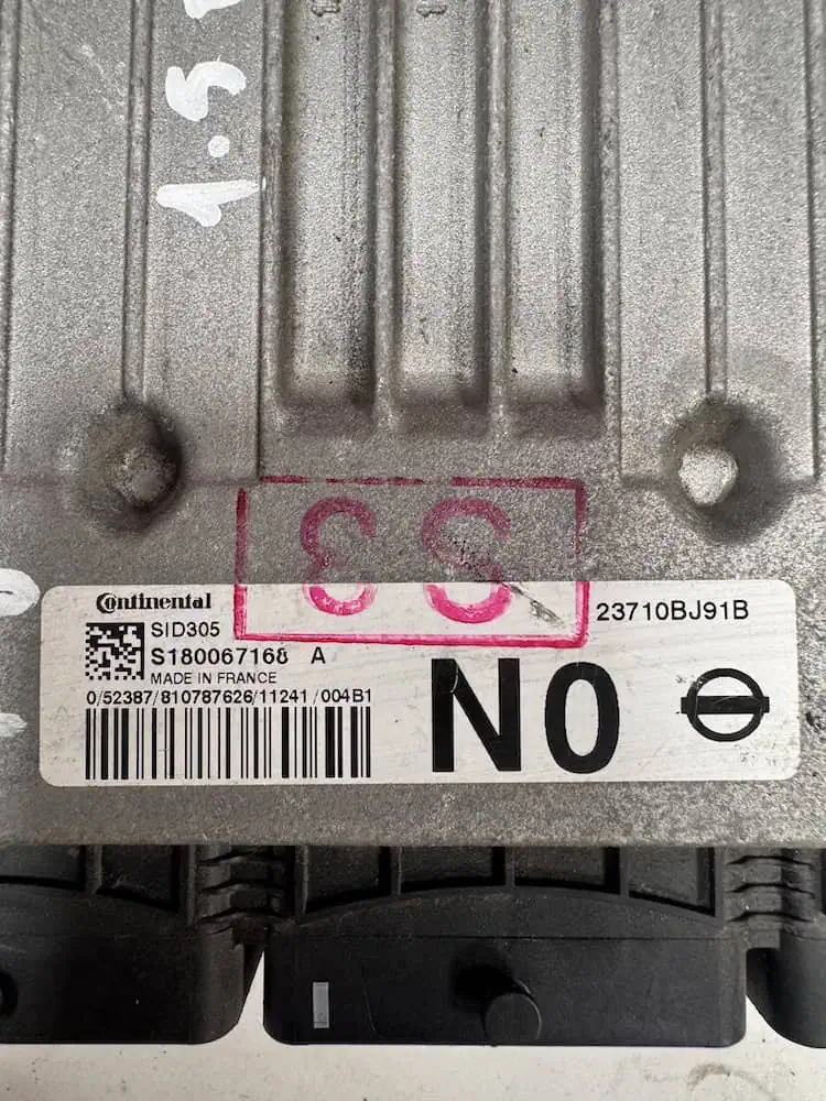 S180067168A-2 Centralina Motore Nissan Juke 1.5 Diesel - S180067168A