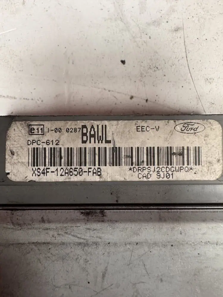 Centralina Motore Ford Focus 1.8 TDDI 90CV - XS4F12A650FAB