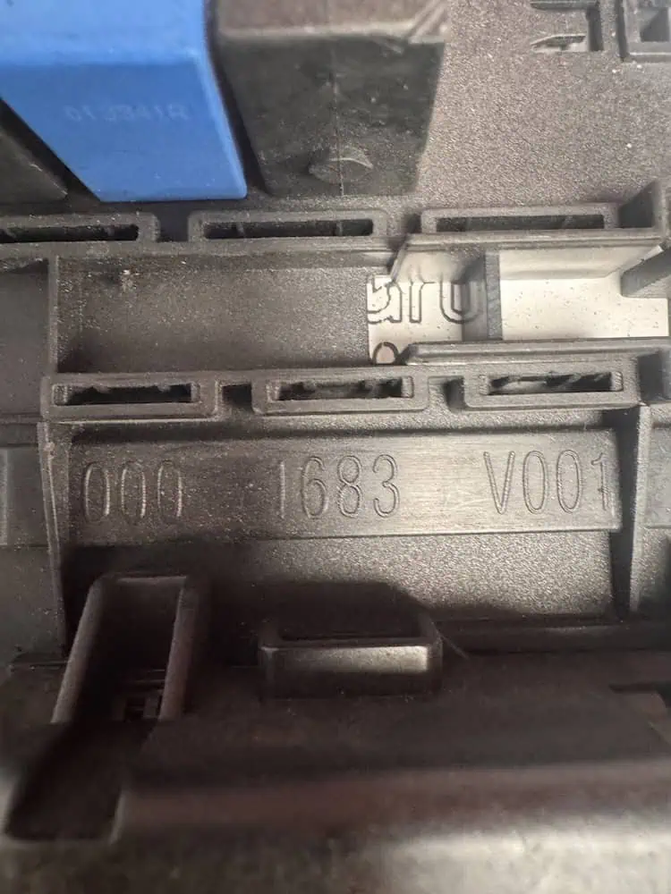0001683V001-2 Centralina Body Computer Smart ForTwo Coupé 600 - 0001683V001