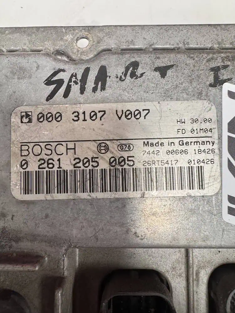 Centralina Motore Smart Fortwo W450 - 0003107V007