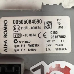 Centralina Body Computer Alfa Romeo Mito 1.6 Diesel - 00505084590
