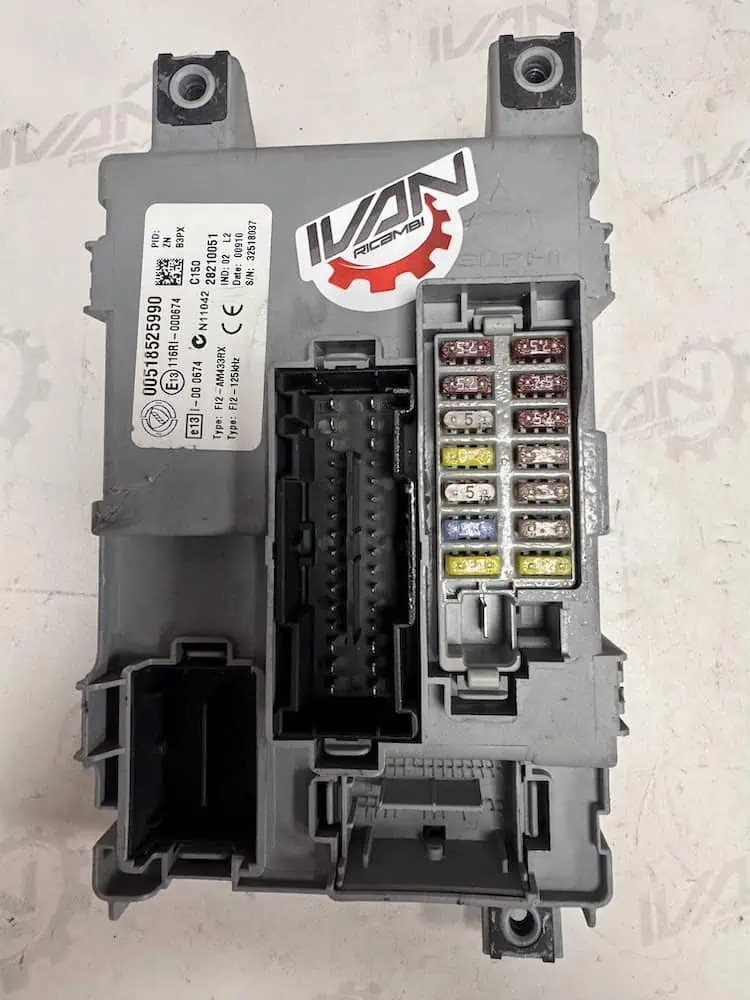 00518525990-1 Centralina Body Computer Fiat 500 1.3 Diesel 55 KW - 00518525990