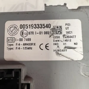 Centralina Body Computer Fiat Panda 1.2 8V 51 KW - 00519333540