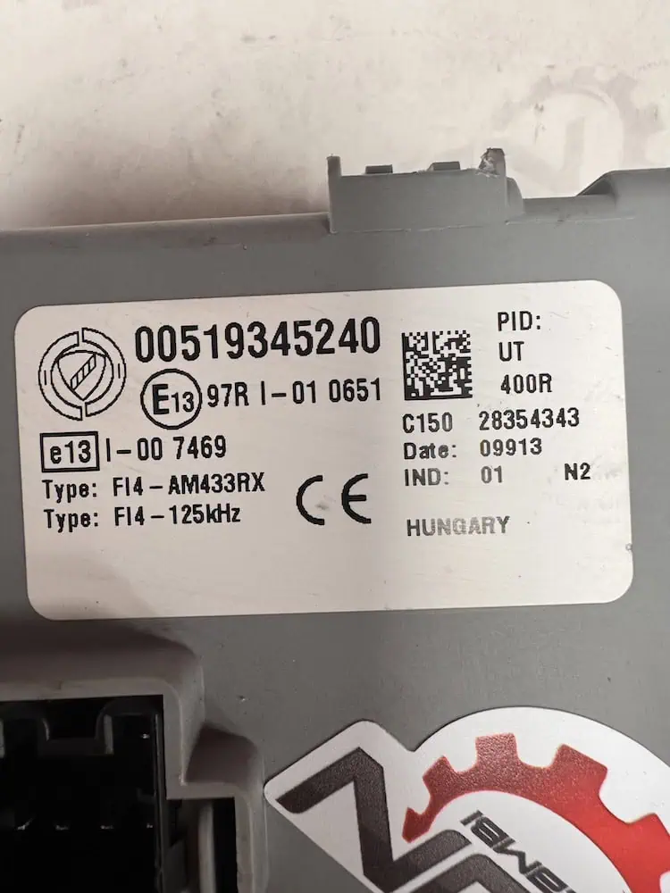 Centralina Body Computer Fiat Panda 0.9 TwinAir - 00519345240