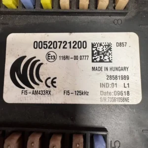 Centralina Body Computer Fiat Tipo 1.3 Diesel 70 KW - 00520721200
