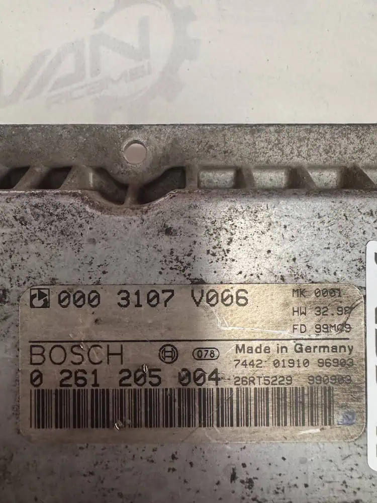 Centralina Motore Smart Fortwo (W450) 600 Benzina - 0261205004