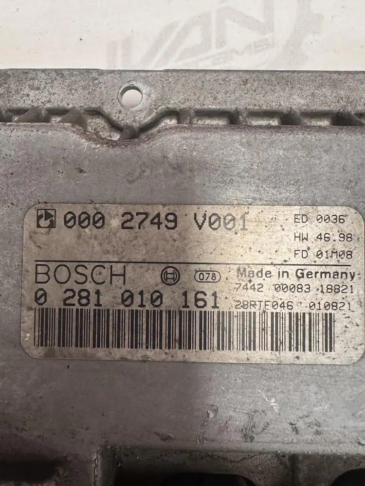 0281010161-2 Centralina Motore Smart Fortwo 800 Cdi - 0281010161