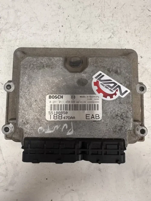 0281011494-1 Centralina Motore Fiat Punto 2 188 1.9 JTD - 0281011494