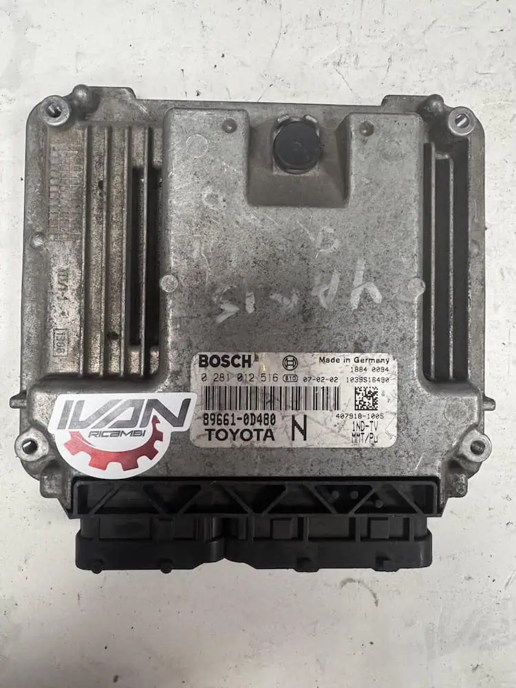 0281012516-1 Centralina Motore Toyota Yaris 1400 Diesel - 0281012516
