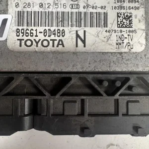 0281012516-2 Centralina Motore Toyota Yaris 1400 Diesel - 0281012516