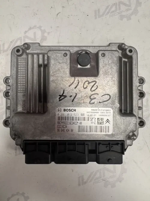 Centralina Motore Peugeot 207 1.6 HDI - 0281012523